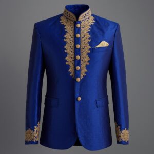 BLUE SHERWANI