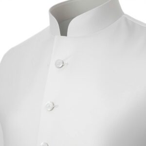 WHITE WAIST COAT